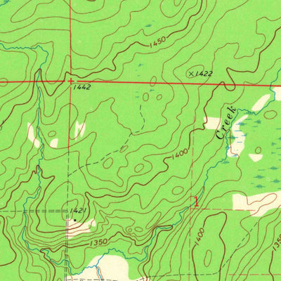 United States Geological Survey Radisson, WI (1972, 24000-Scale) digital map