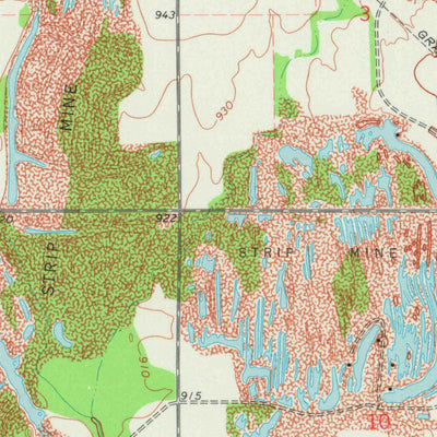 United States Geological Survey Radley, KS (1964, 24000-Scale) digital map