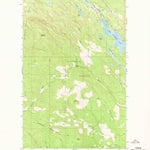 United States Geological Survey Radnor, MT (1966, 24000-Scale) digital map
