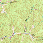 United States Geological Survey Radnor, WV (1962, 24000-Scale) digital map