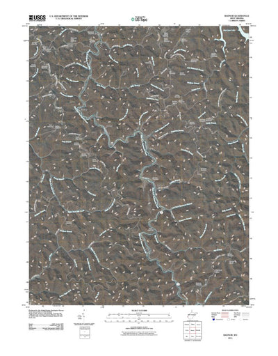 United States Geological Survey Radnor, WV (2011, 24000-Scale) digital map