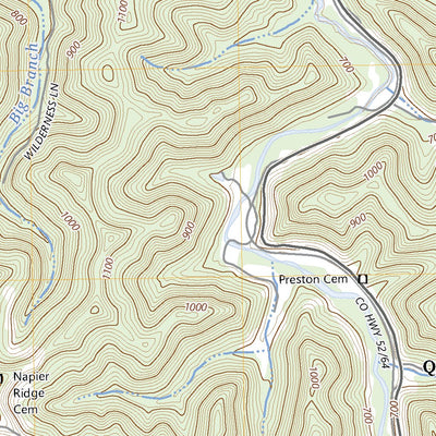 United States Geological Survey Radnor, WV (2023, 24000-Scale) digital map