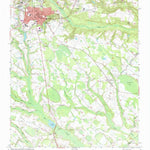 United States Geological Survey Raeford, NC (1972, 24000-Scale) digital map