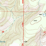 United States Geological Survey Rael Spring, NM (1999, 24000-Scale) digital map