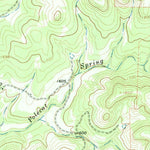 United States Geological Survey Rafter Hollow, TX (1964, 24000-Scale) digital map