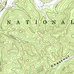 United States Geological Survey Rafter, TN (1957, 24000-Scale) digital map