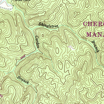 United States Geological Survey Rafter, TN (1957, 24000-Scale) digital map
