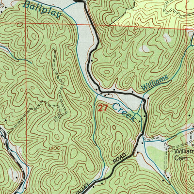United States Geological Survey Rafter, TN (2003, 24000-Scale) digital map