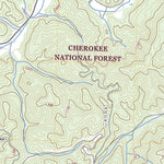 United States Geological Survey Rafter, TN (2022, 24000-Scale) digital map