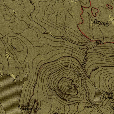 United States Geological Survey Ragged Lake, ME (1954, 48000-Scale) digital map