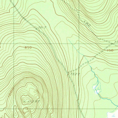 United States Geological Survey Ragged Mountain, ME (1988, 24000-Scale) digital map