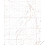 United States Geological Survey Ragged Top Mountain SW, NV (1982, 24000-Scale) digital map