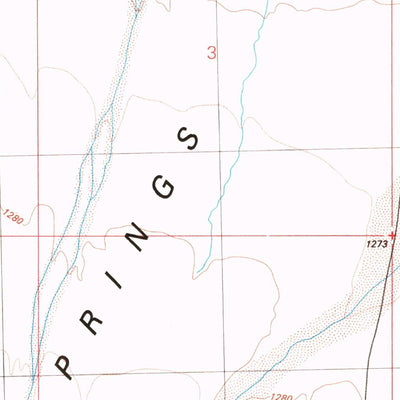 United States Geological Survey Ragged Top Mountain SW, NV (1982, 24000-Scale) digital map