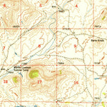 United States Geological Survey Ragged Top Mountain, WY (1950, 62500-Scale) digital map