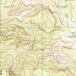 United States Geological Survey Raggy Canyon, UT (1988, 24000-Scale) digital map