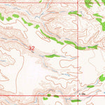 United States Geological Survey Ragland Bench, MT (1964, 24000-Scale) digital map