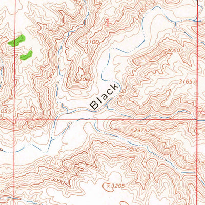 United States Geological Survey Ragland Bench, MT (1964, 24000-Scale) digital map
