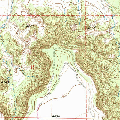 United States Geological Survey Ragland, NM (1971, 24000-Scale) digital map