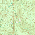 United States Geological Survey Ragsdale Butte, OR (1989, 24000-Scale) digital map