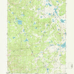 United States Geological Survey Raid Lake, WY (1981, 24000-Scale) digital map