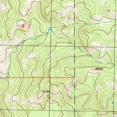 United States Geological Survey Raid Lake, WY (1981, 24000-Scale) digital map