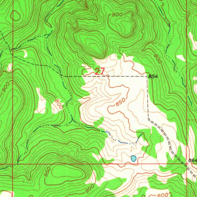 United States Geological Survey Raiford, OK (1962, 24000-Scale) digital map
