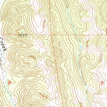 United States Geological Survey Rail Canyon, CA (1989, 24000-Scale) digital map