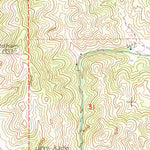 United States Geological Survey Rail Canyon, CA (1989, 24000-Scale) digital map