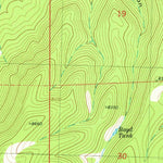 United States Geological Survey Rail Canyon, NM (1981, 24000-Scale) digital map