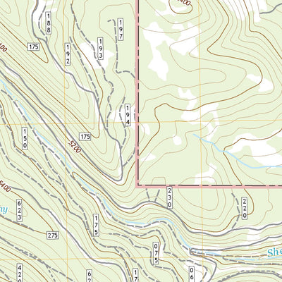 United States Geological Survey Rail Gulch, OR (2020, 24000-Scale) digital map