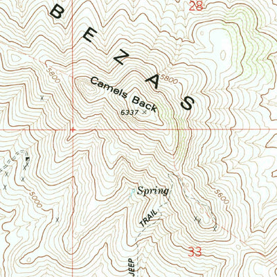United States Geological Survey Railroad Pass, AZ (1979, 24000-Scale) digital map