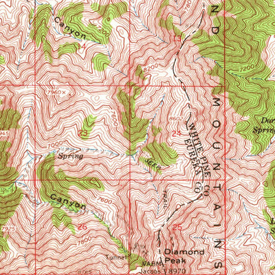 United States Geological Survey Railroad Pass, NV (1959, 62500-Scale) digital map