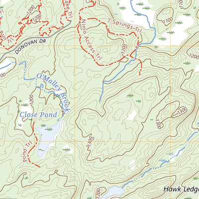 United States Geological Survey Rainbow Falls, NY (2023, 24000-Scale) digital map