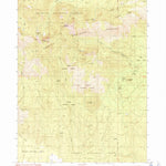 United States Geological Survey Rainbow Mountain, CA (1990, 24000-Scale) digital map