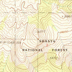 United States Geological Survey Rainbow Mountain, CA (1990, 24000-Scale) digital map