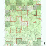 United States Geological Survey Rainbow Mountain, CA (1998, 24000-Scale) digital map