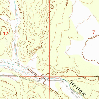 United States Geological Survey Rainbow Point, UT (2002, 24000-Scale) digital map