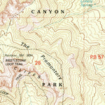 United States Geological Survey Rainbow Point, UT (2002, 24000-Scale) digital map