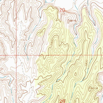 United States Geological Survey Rainbow, UT (1968, 24000-Scale) digital map