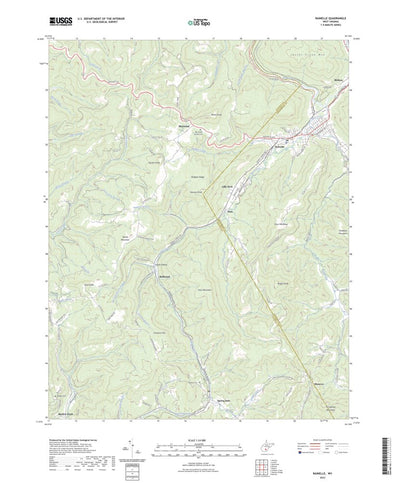 United States Geological Survey Rainelle, WV (2023, 24000-Scale) digital map