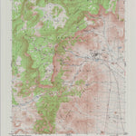 United States Geological Survey Rainier Mesa, NV (1986, 24000-Scale) digital map