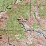 United States Geological Survey Rainier Mesa, NV (1986, 24000-Scale) digital map