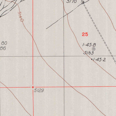 United States Geological Survey Rainier Mountain, NV (1987, 24000-Scale) digital map