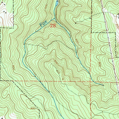 United States Geological Survey Rainier, OR-WA (1990, 24000-Scale) digital map