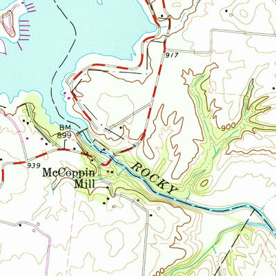 United States Geological Survey Rainsboro, OH (1961, 24000-Scale) digital map