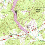 United States Geological Survey Rainsboro, OH (1961, 24000-Scale) digital map