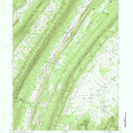 United States Geological Survey Rainsburg, PA (1967, 24000-Scale) digital map