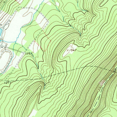 United States Geological Survey Rainsburg, PA (1967, 24000-Scale) digital map