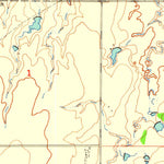 United States Geological Survey Rainy Mountain Creek, OK (1956, 24000-Scale) digital map