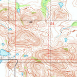United States Geological Survey Rainy Mountain Creek, OK (1991, 24000-Scale) digital map